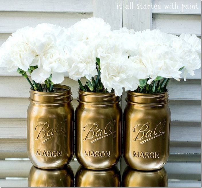 Old Mason Jars - New Beautiful Decorations