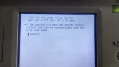 error code E000001