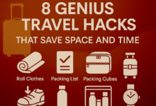 8 Genius Travel Hacks That Save Space and Time