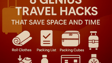 8 Genius Travel Hacks That Save Space and Time