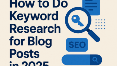Keyword Research for Blog Posts