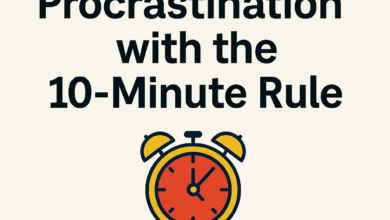 Beat Procrastination with the 10-Minute Rule