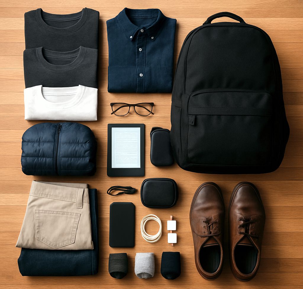 Pack for 7 Days Using Only a Backpack