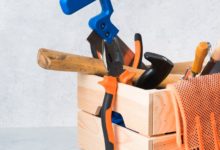 Tools and household items used in DIY home hacks